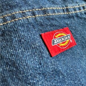 Dickies Classic Blue Denim with Red Logo